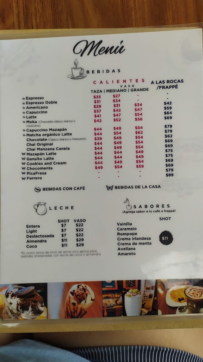 The Bean Corner Coffee Menu - Image 4